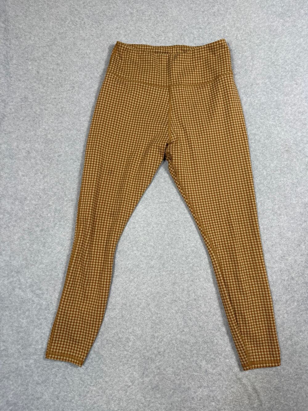 Madewell MWL Womens Size L Check Leggings